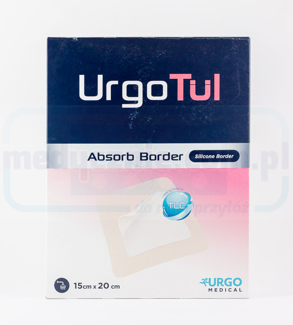 UrgoTul Absorb Border 15x20 cm 1pc